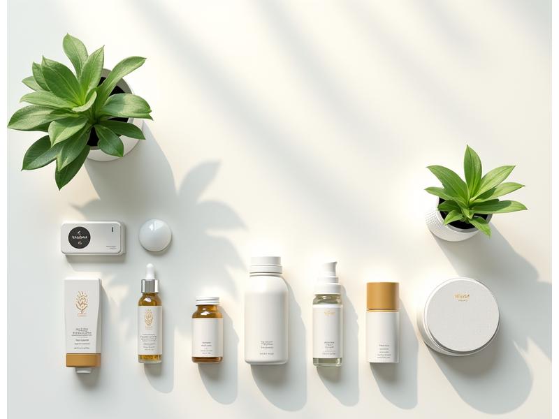 Assortment of high-quality health products, some with VerdeluxeHarmonia Bloom's logo, on a clean, light surface.